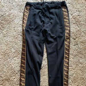 mens fendi sweatpants